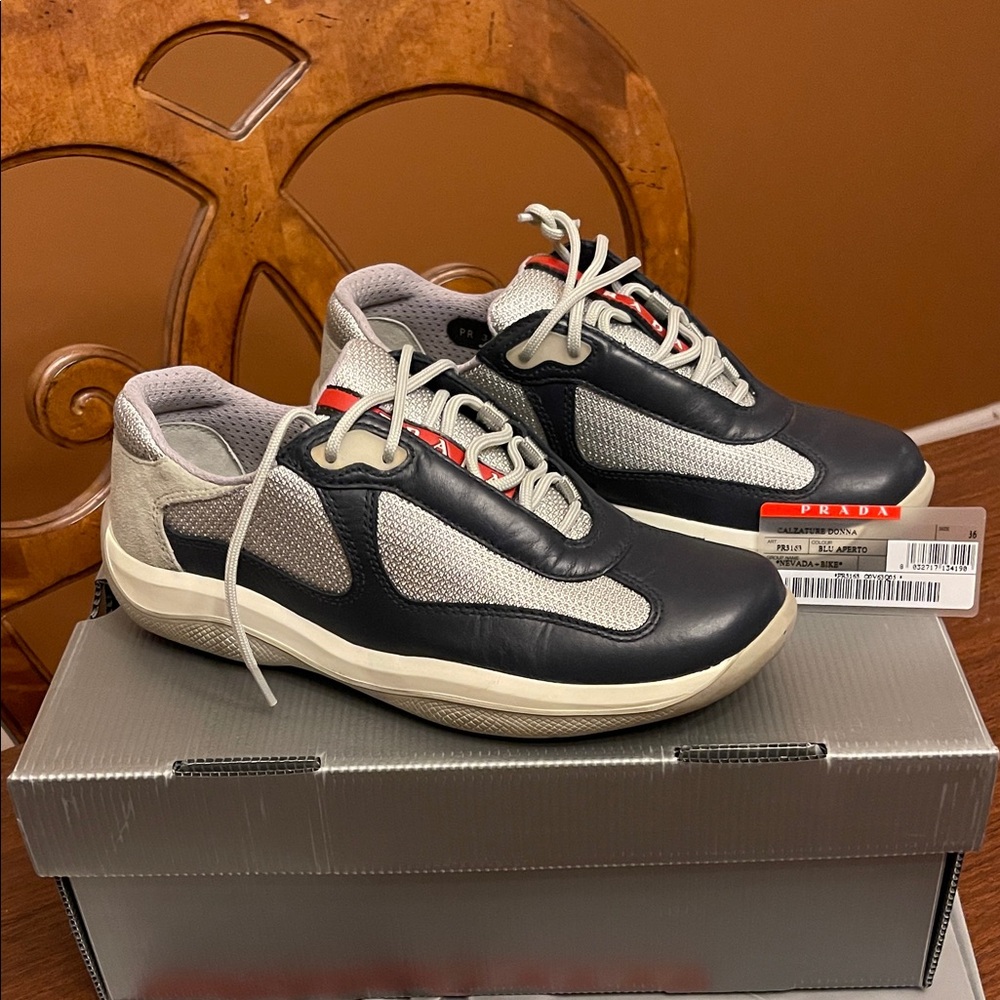Prada Women's Sneakers Calzature Donna America cup size 36